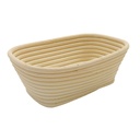 Brotform aus Peddigrohr, 200 x 120 mm