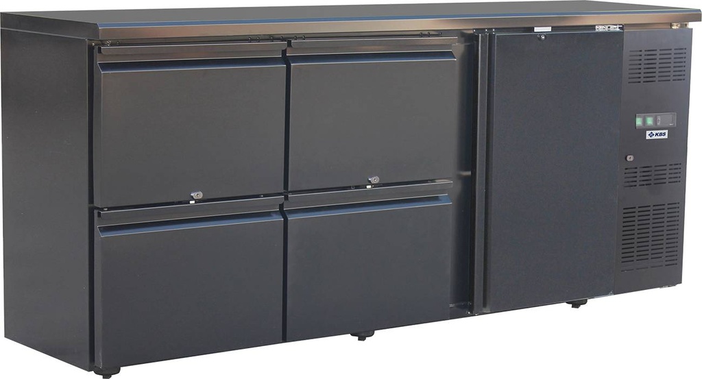 [61202] KBS Backbar BB 204 mit vier Schubladen und einer Volltür