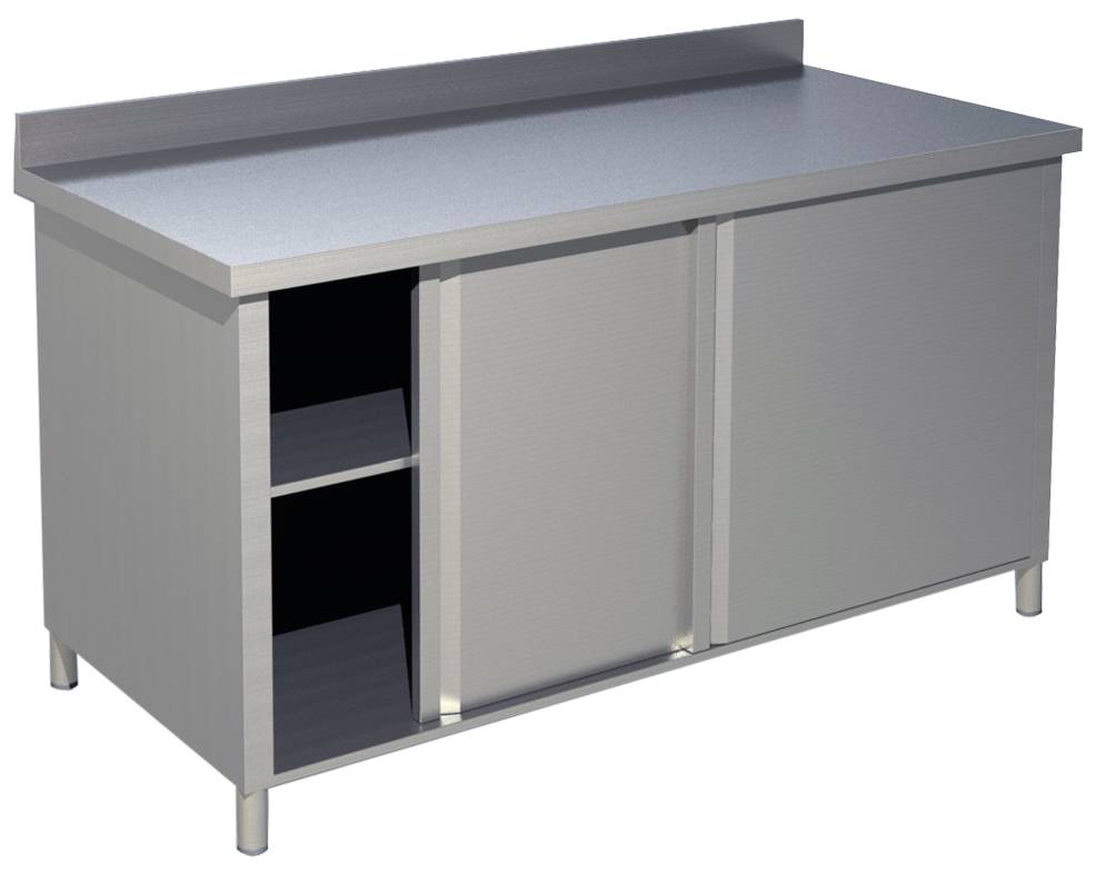 [90221105] KBS Arbeitsschrank mit Aufkantung B 180cm x T 70cm