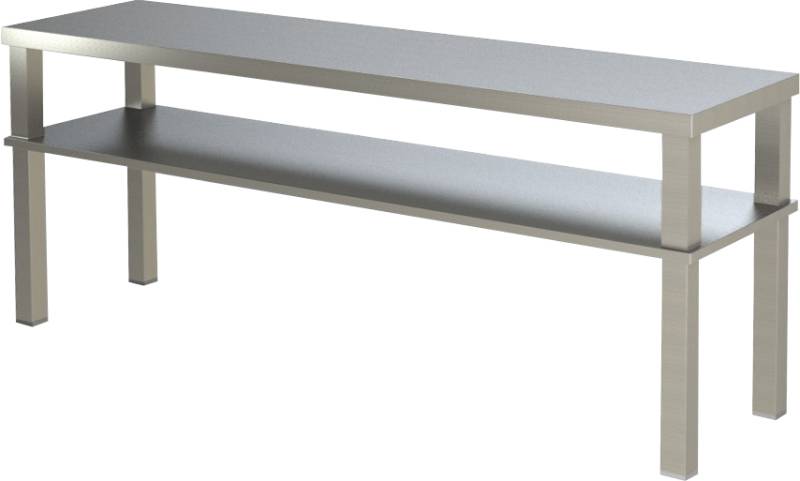 [91102101] KBS Aufsatzbord 2 Etagen Breite 100cm