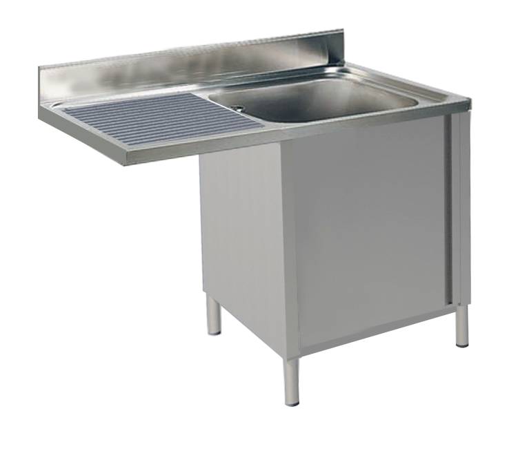 [92021101] KBS Spülcenter 1 Becken rechts Breite 120cm mit Unterschrank