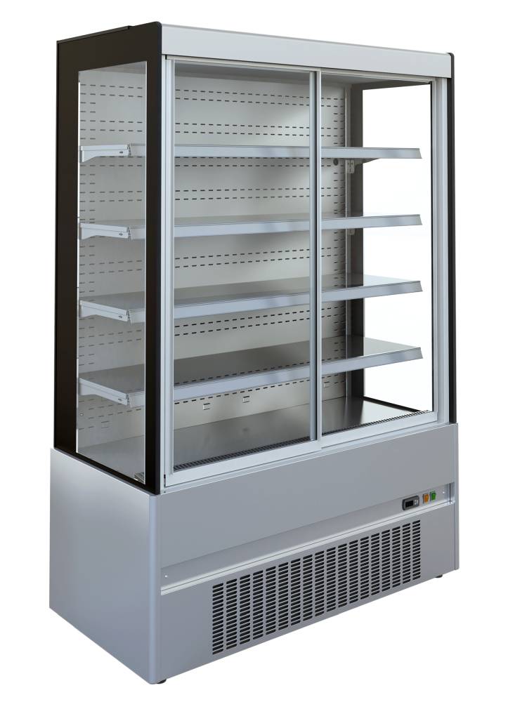 [9230756] KBS Wandkühlregal Edelstahl Cronus 1935 mit Schiebetüren