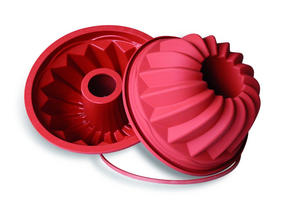 [115184] Silikonbackform Gugelhupf, Ø 200 mm, H 90 mm