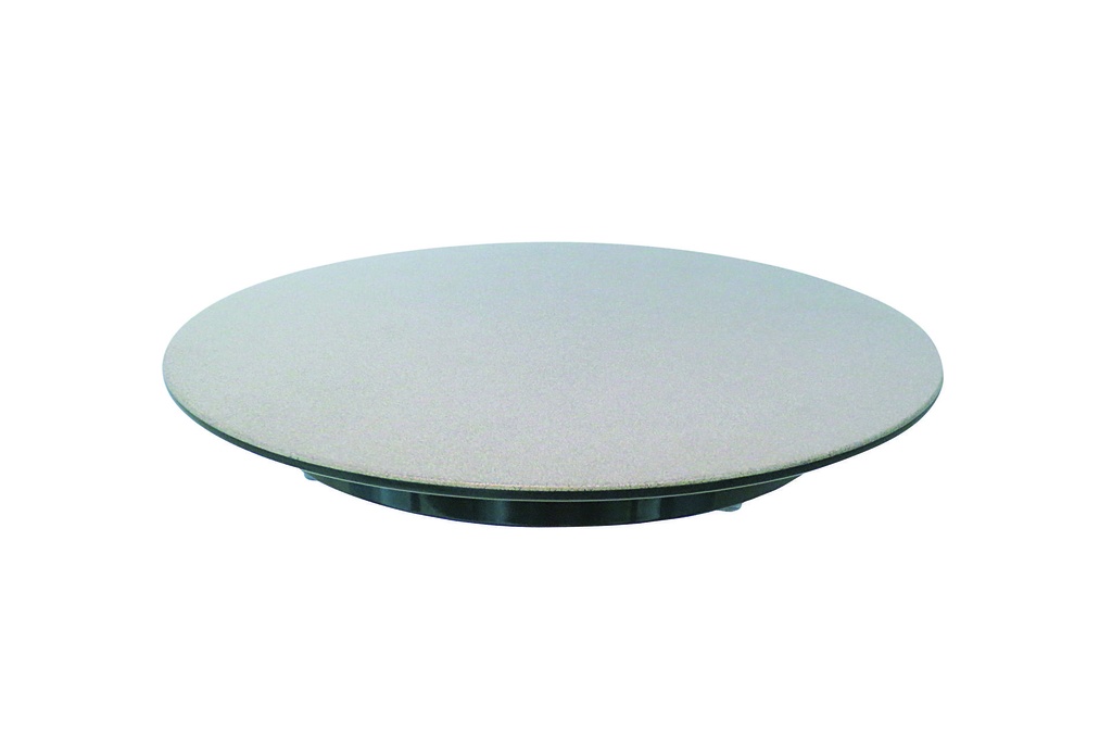 [227227] Tortenplatte aus Melamin, Ø 320 mm, silber/schwarz