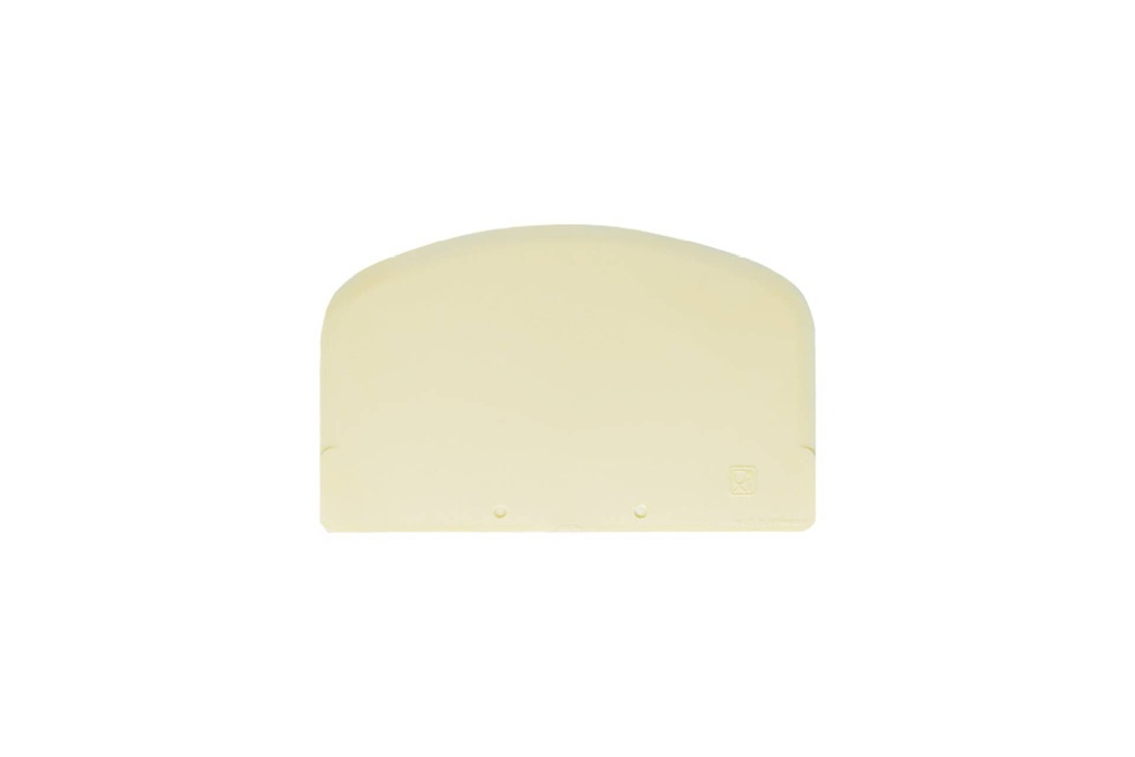 [227231] Cremeschaber aus PP, 137 x 86 mm, elfenbein