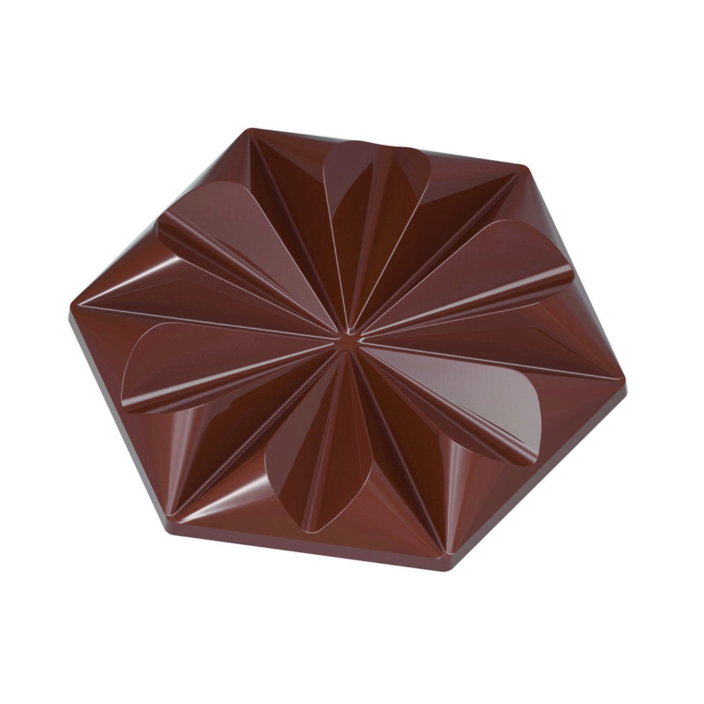 [421906] Schokoladen Form aus Polycarbonat, 103,5 x 89,5 x 13,5 mm