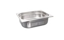 GN 1/2 Behälter aus Edelstahl, 100 mm