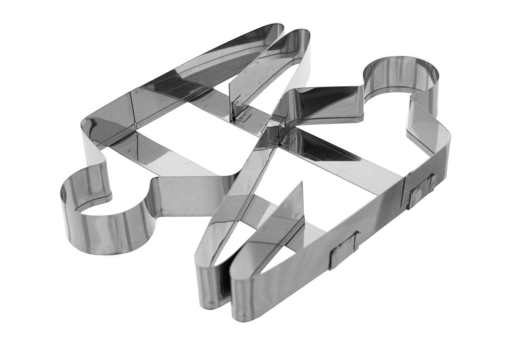 [199170] Ausstecher "Stutenkerl", Edelstahl (250 x 220 x 30 mm)