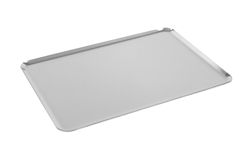 [154034] Auslage- / Serviertablett aus Edelstahl, 380 x 280 x 10 mm
