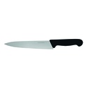 Kochmesser aus Edelstahl, 200 mm, schwarz