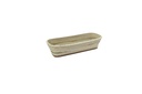 Brotform aus Peddigrohr, 320 x 130 mm