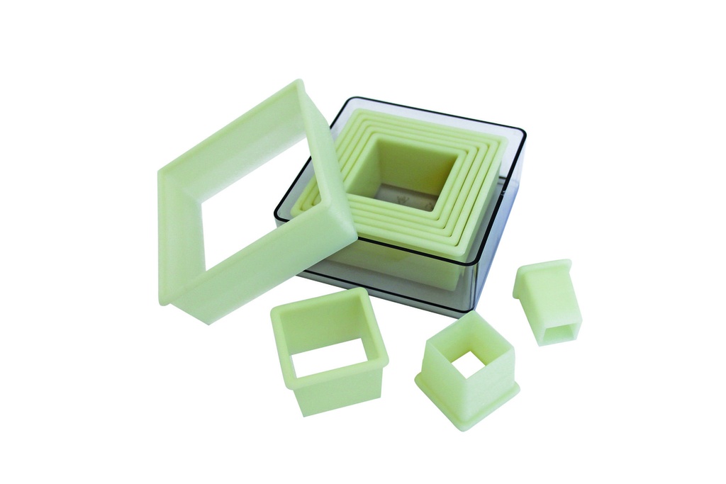 [166102] Ausstechersatz Quadrat, glatt, 11,5 cm