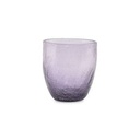 Glas Crackle, 25 cl, lila