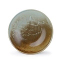 Servierplatte Escura aus Porzellan, ø 30,5 cm, H 4,5 cm