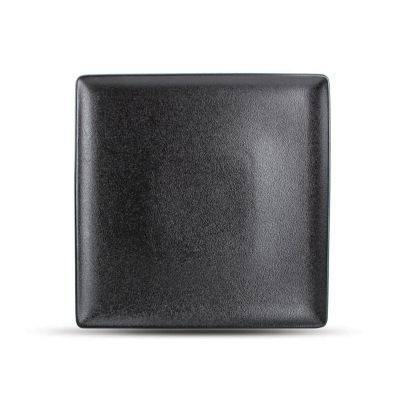 [604504] Teller Dusk, 26 x 26 cm, schwarz