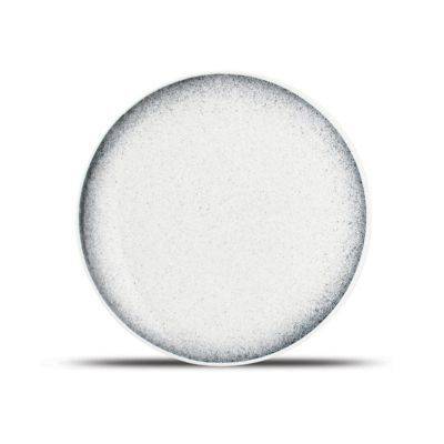 [604550] Teller Gesprenkelt Dämmerung, 21 cm, schwarz