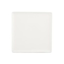 Teller Dämmerung, 26 x 26 cm, weiß