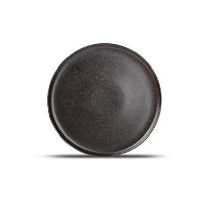 [604601] Teller Ceres aus Porzellan, 27,5 cm, schwarz