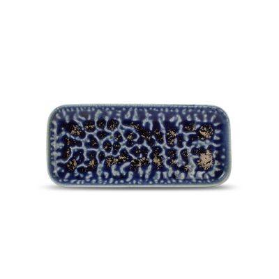 [605025] Servierschale Cobalt Oxido aus Porzellan, 22 x 10 cm