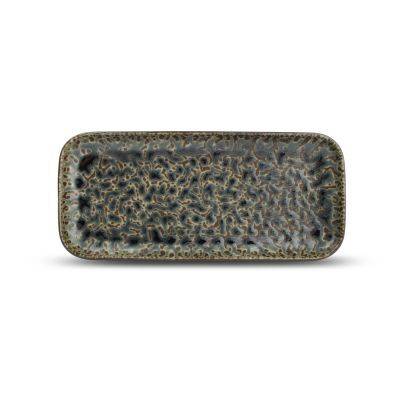 [605040] Servierplatte smaragdgrün Oxido, 22 x 10 cm