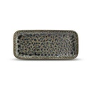 Servierplatte smaragdgrün Oxido, 22 x 10 cm