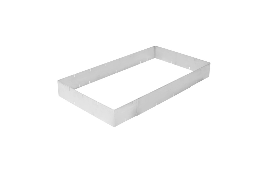 [199591] Schnittenrahmen aus Aluminium, 590 x 370 mm