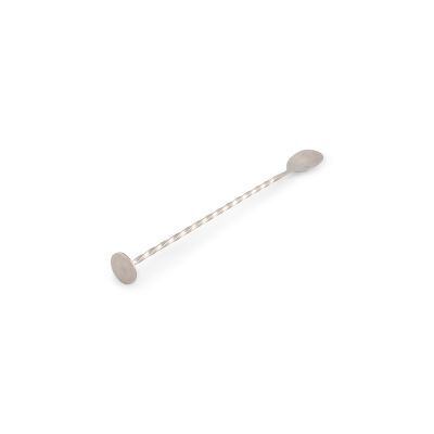 [610408] Cocktaillöffel Bar aus Edelstahl, antiksilber