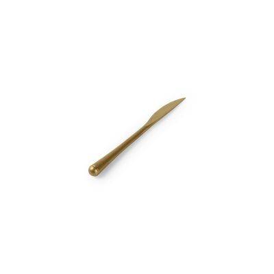 [614038] Buttermesser matt Revive aus Edelstahl, 14,5 cm, gold