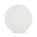 Teller Cirro aus Porzellan, 27 cm, weiß