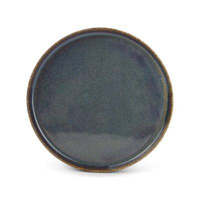 [740943] Teller Pila aus Porzellan, 25 cm, grün