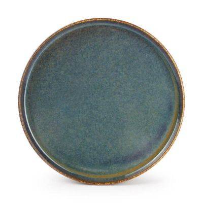 [740944] Teller Pila aus Porzellan, 27,5 cm, grün