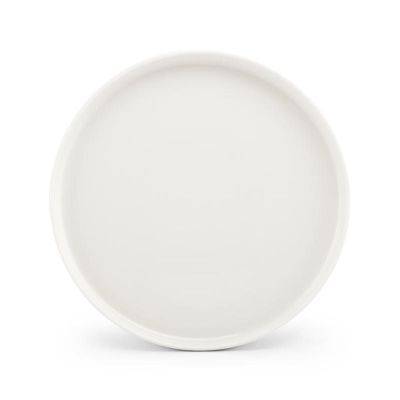 [741034] Teller Pila aus Porzellan, 25 cm, weiß