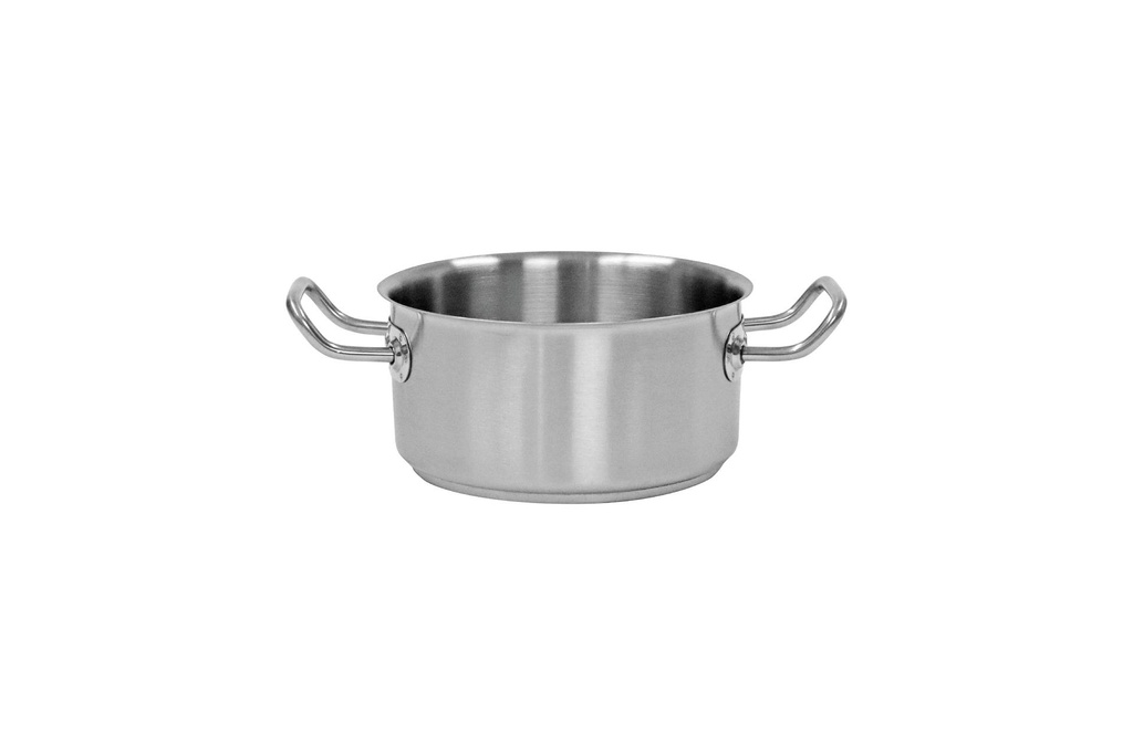 [531020] Bratentopf aus Edelstahl, Ø 160 mm, 1,6 Liter