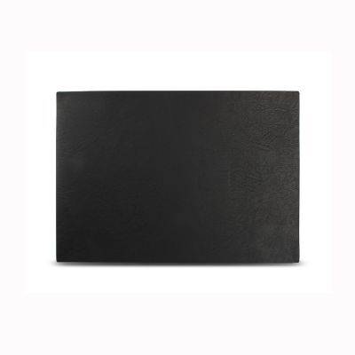 [757135] Platzset Lederlook Layer, 43 x 30 cm, schwarz