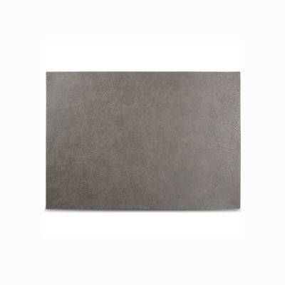 [757137] Platzset Lederlook Layer, 43 x 30 cm, grau
