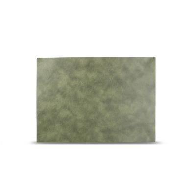 [757140] Platzset Lederlook Layer, 43 x 30 cm, grün