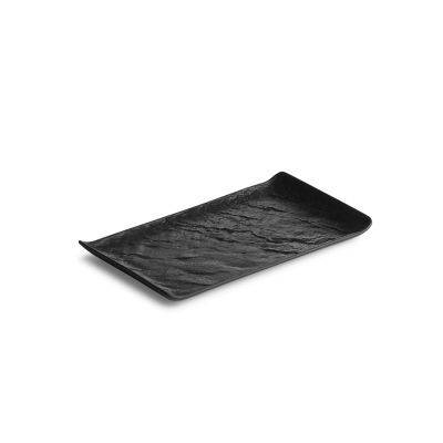 [781055] Servierplatte Livelli, 26 x 15 cm, schwarz