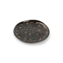 Teller Goldflockiert Nobile, 20 cm, gold