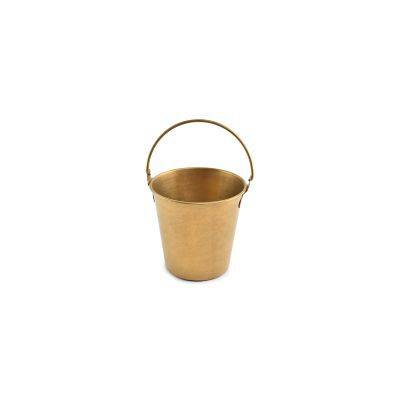 [791460] Servierbucket antikgold Serve aus Edelstahl