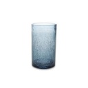Glas Crackle, 40 cl, blau