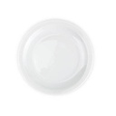 Teller Scandia aus Porzellan, 24 cm, weiß