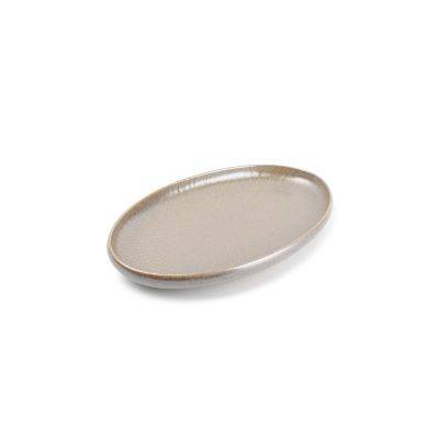 [781616] Servierplatte Concha, 35,5 x 22 cm, perle