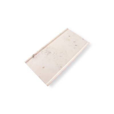 [785211] Servierplatte weißer Marmor Pura, 35 × 18 × 2 cm