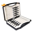 Pralinentunkgabel-Set aus Edelstahl, 10-teilig