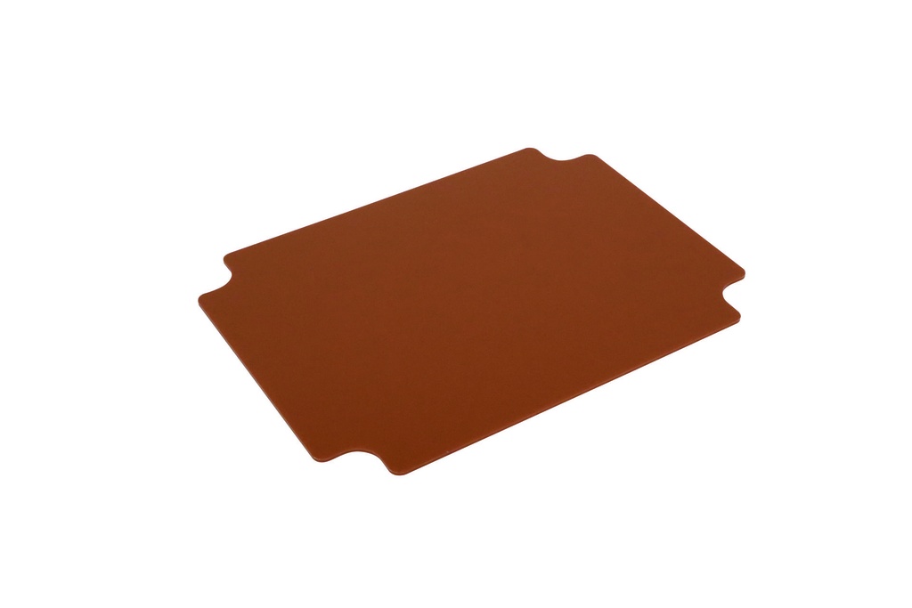 [228351] Ersatz-Schneidebrett aus Hochdruck-Polyethylen, 400 x 300 mm, braun