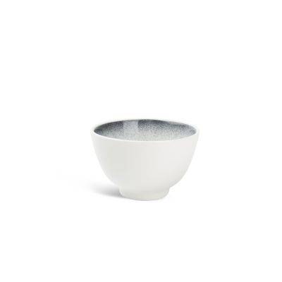 [604560] Schale Gesprenkelt Dämmerung, ø 10 cm, H 6 cm, schwarz