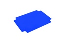 Ersatz-Schneidebrett aus HE-PE, 400 x 300 mm, blau