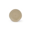 Teller Olivenmosaik, ø 12 cm, H 1,5 cm, olive