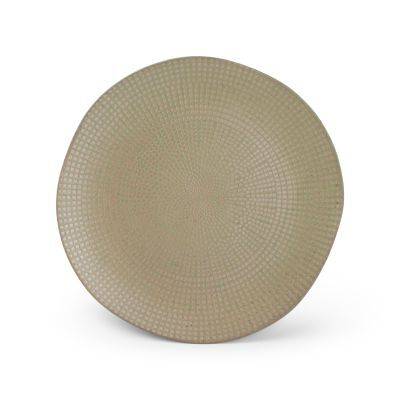 [606542] Teller Oliv Mosaik, ø 27 cm, H 2 cm, olive