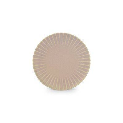 [606622] Teller Verblasst Dune aus Porzellan, 25,5 cm, rosa